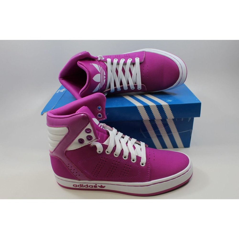 Kid's Adi-High EXT J Pink/Pink-White G65895 - Picture 3 of 11